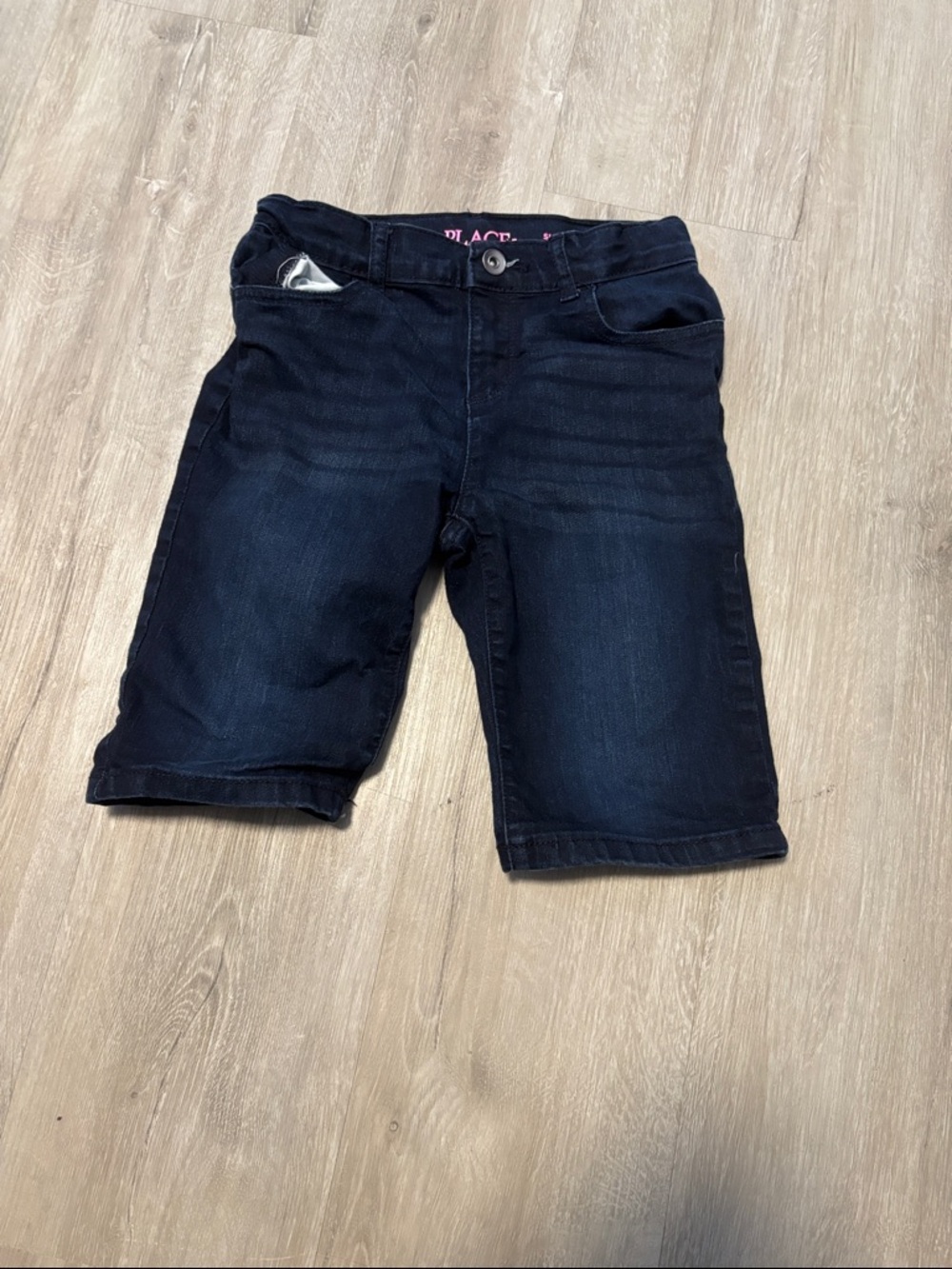 Place Navy‎ Blue Denim Bermuda Shorts